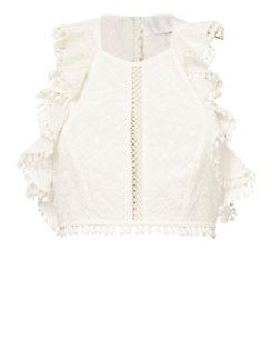 Zimmermann Flutter Bodice Top