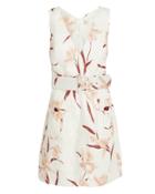 Zimmermann Corsage Safari Dress White/pink Floral 2