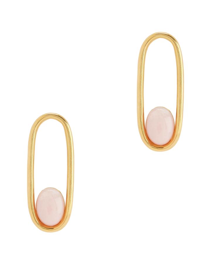 Zoja Sienna Earrings Pink 1size