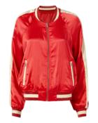 Pam & Gela Colorblock Red Reversible Track Jacket Red S