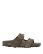Rick Owens X Birkenstock Arizona Double Buckle Sandals Grey 37
