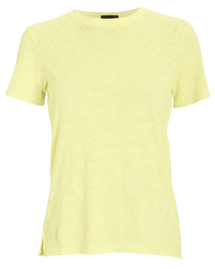 Atm Collection Atm Anthony Thomas Melillo Slub Jersey Schoolboy Tee Yellow P