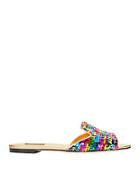 Dolce & Gabbana Dolce &amp; Gabbana Sequin Slide Sandals