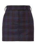 Tibi Rafferty Plaid Mini Skirt