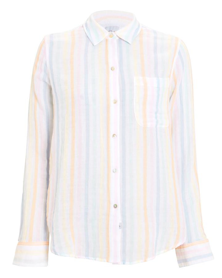 Rails Ellis Button Down Shirt Pastel Stripe P