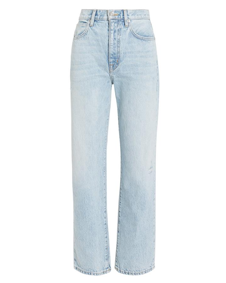 Slvrlake Denim London Ankle Crop Jeans Light Blue Denim 30
