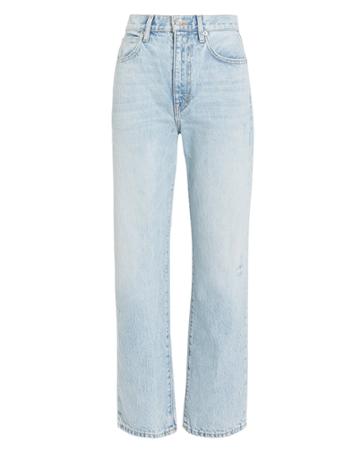 Slvrlake Denim London Ankle Crop Jeans Light Blue Denim 30