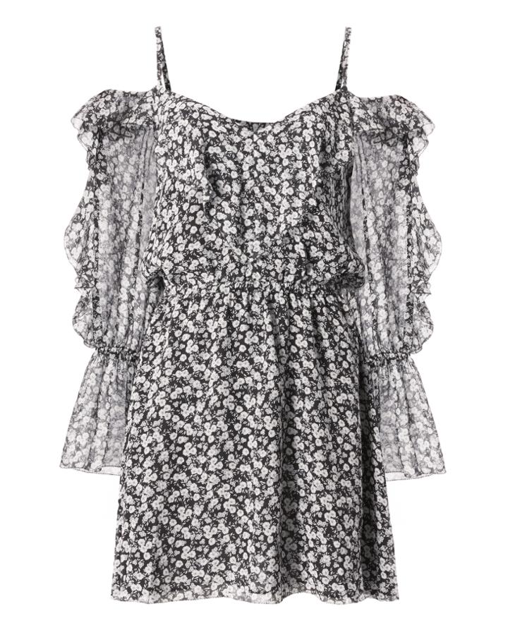 Exclusive For Intermix Susanna Cold Shoulder Mini Dress