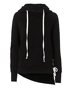 Nsf Enzo Lace-up Side Sweatshirt