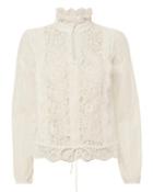 See By Chlo Lace Panel Victorian Blouse