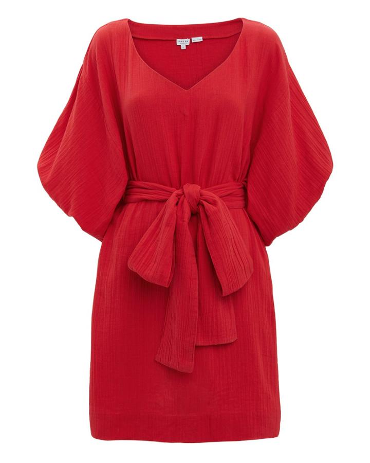 Rhode Resort Arya Mini Dress Red P
