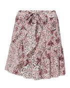 Poupette St Barths Poupette St Barth Nola Mini Skirt White L