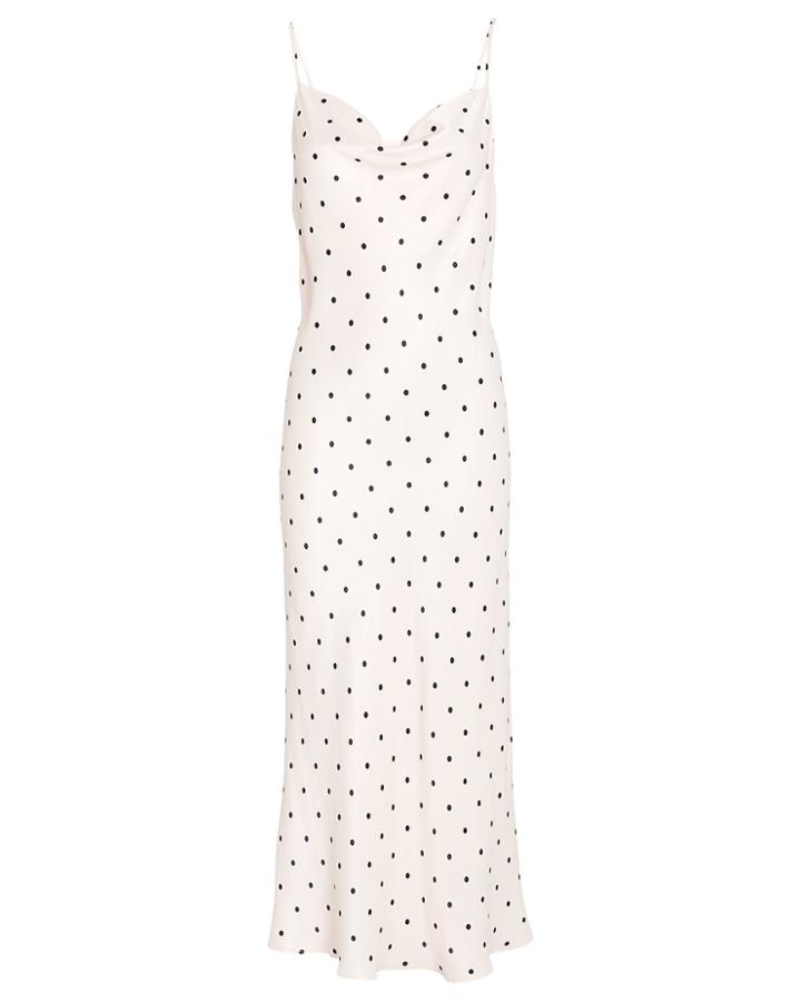 Shona Joy O'dell Slip Dress Ivory/polka Dot 10
