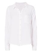 Shirt By Cp Shades Double Gauze Button Down Top