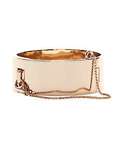 Eddie Borgo Safety Chain Gold-tone Cuff