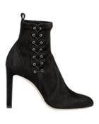 Jimmy Choo Mallory Lace Side Booties Black 37