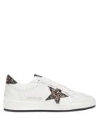 Golden Goose Ball Star Glitter Sneakers White 36