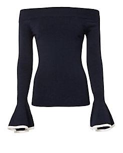 Exclusive For Intermix Avery Off-the-shoulder Sweater