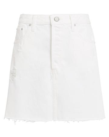 Boyish Jeans Corey Denim Skirt White 24