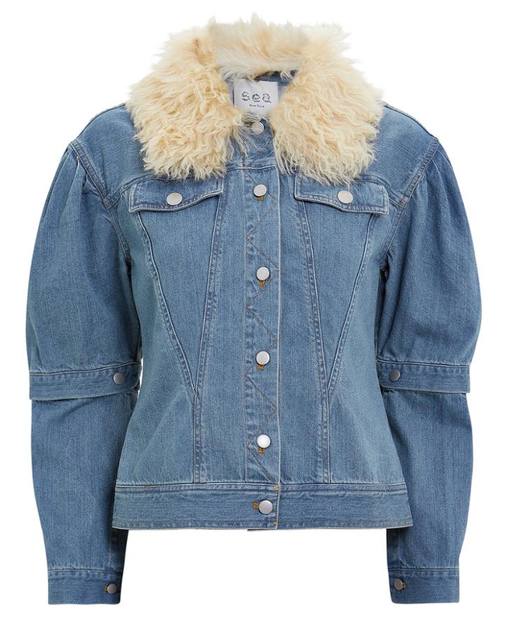 Sea Deja Denim Jacket Blue Denim M