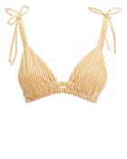 Montce Swim Paula Bikini Top Marigold/stripe S
