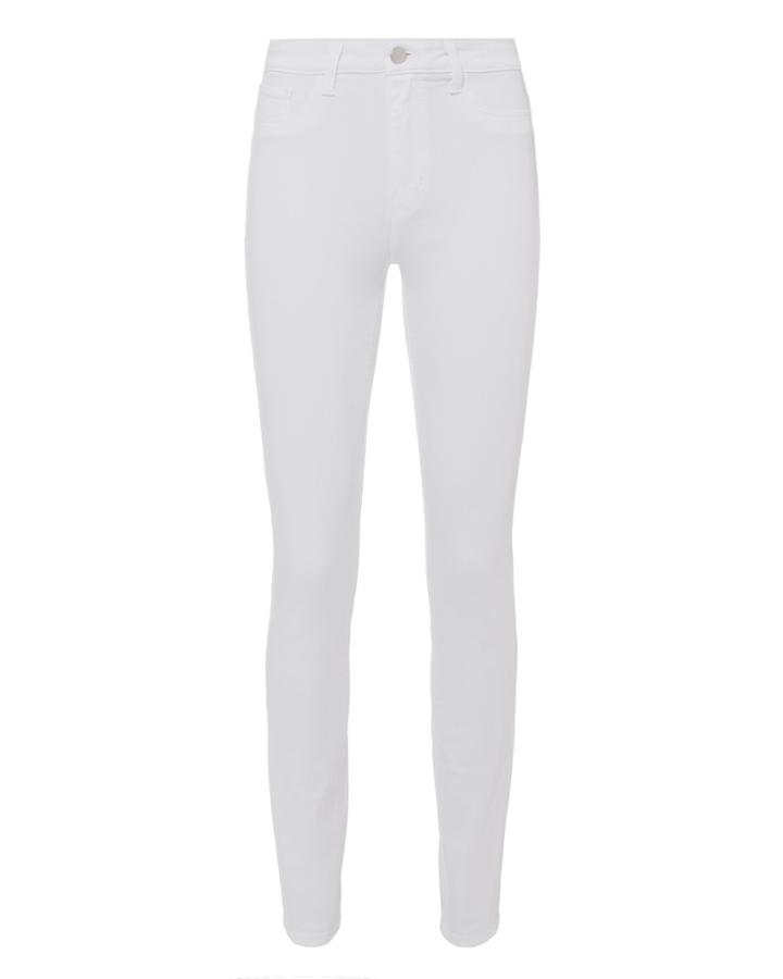 L'agence Marguerite High-rise White Skinny Jeans White 23