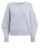 Brochu Walker Alta Skylar Cashmere Blue Sweater Light Blue M