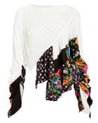 3.1 Phillip Lim Ruffle Layer Patchwork Blouse Multi Zero