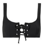 Solid & Striped X Staud Isabella Lace-up Bikini Top