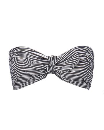 Holy Caftan Tropez Bandeau Top Blk/wht 38