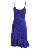 Exclusive For Intermix Intermix Shannon Mini Dress Blue-med Zero