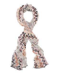 Missoni Lurex Chevron Scarf