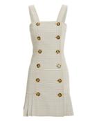 The East Order Milah Mini Dress Grey Plaid L