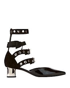 Robert Clergerie X Self-portrait Susa Ankle Strap Pumps