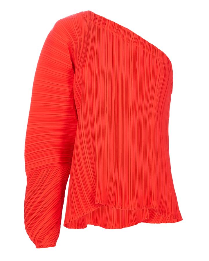 Alice Mccall Cherry Cola One Shoulder Top Red 10