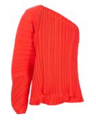 Alice Mccall Cherry Cola One Shoulder Top Red 10