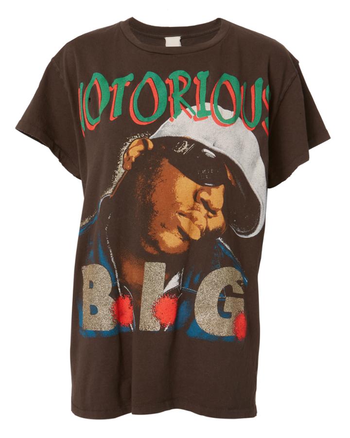 Made Worn Madeworn Notorious B.i.g. Tee Black M