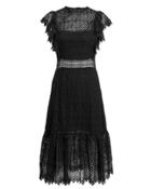 Philosophy Di L.serafini Philosophy Di Lorenzo Serafini Crochet Black Dress Black 38