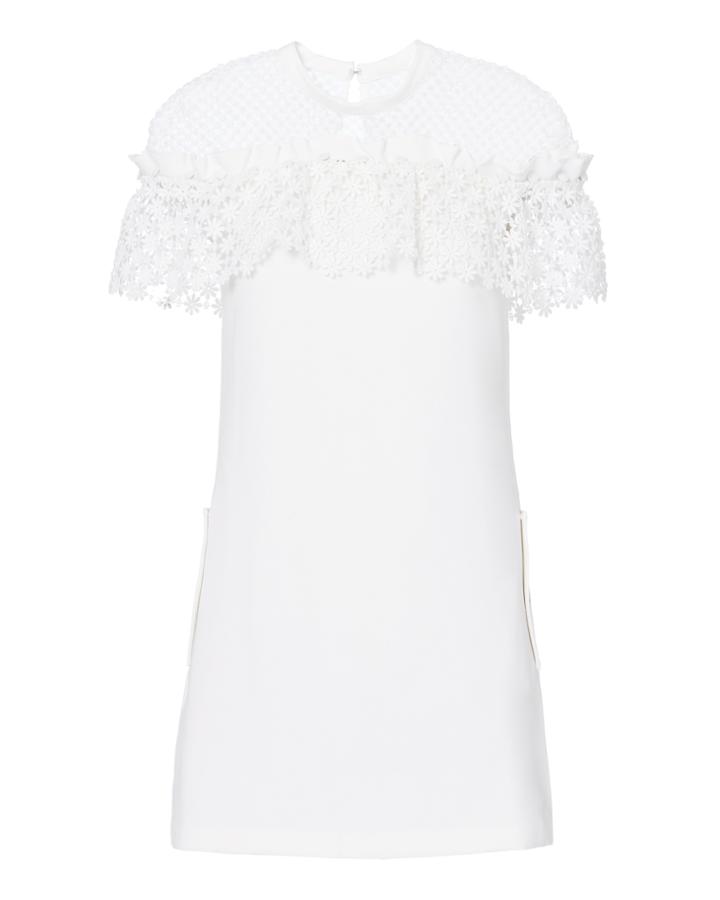 Self-portrait Lace Upper Mini Dress