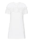 Self-portrait Lace Upper Mini Dress
