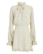 The East Order Jackie Floral Mini Dress White/yellow Floral S