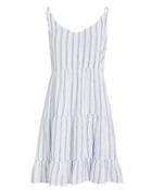 Rails Mattie Linen Mini Dress White/stripes S