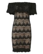 Nightcap Clothing Victorian Bachelorette Mini Dress Black P