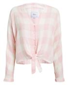 Rails Sloane Button Down Shirt Pink/white S