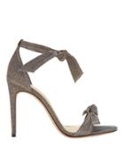 Alexandre Birman Clarita Double Bow Shimmer Sandals Colorblock 39
