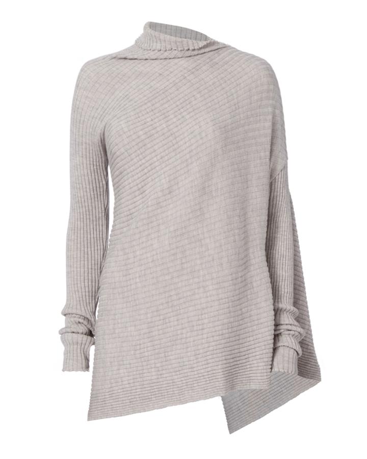 Marques' Almeida Draped Asymmetric Knit Sweater