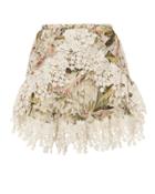 Tryb212 Alice Floral Lace Skirt