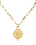 Laura Cantu Heart-eye Coin Necklace Gold 1size
