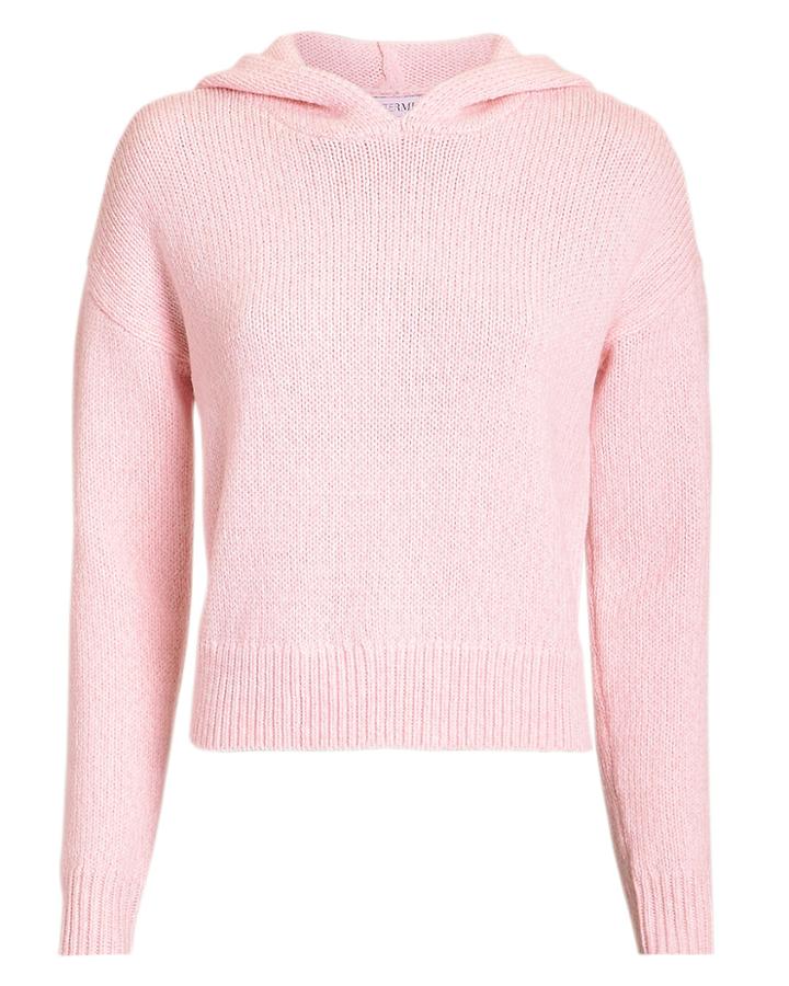 Exclusive For Intermix Intermix Minnie Cropped Hoodie Light Pink M