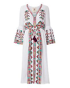 Figue Minette Flare Sleeve Dress